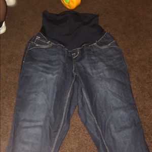 Maternity jeans.